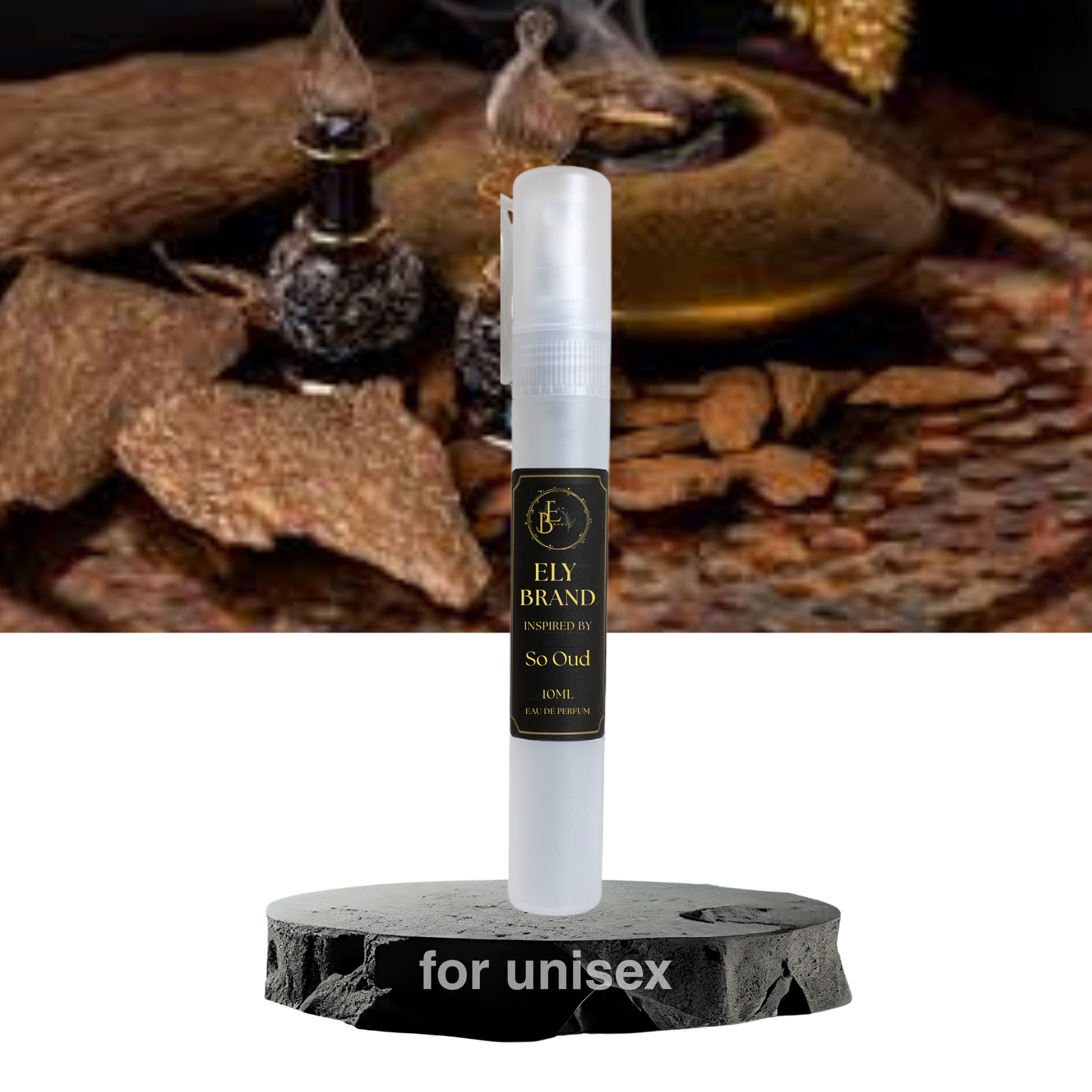 Ely Brand – Inspired by So Oud – Deep & Elegant Unisex Perfume (10ml Travel Size)