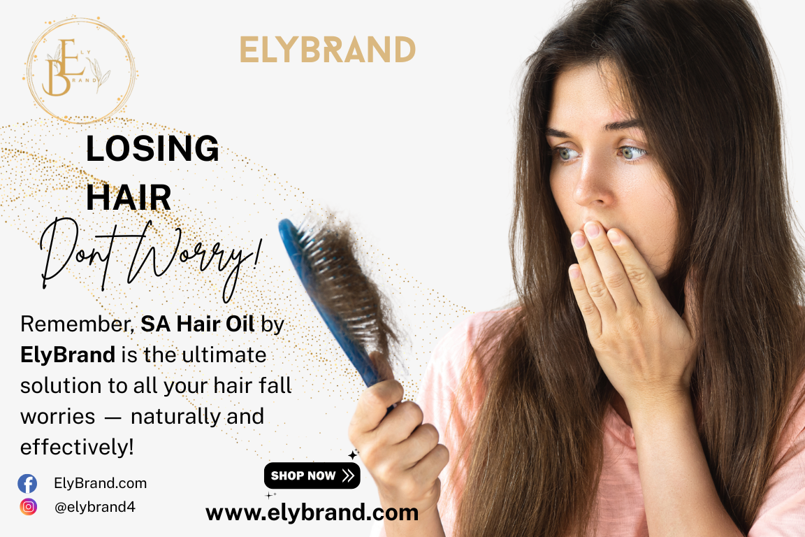 🌿 S.A Hair Growth Oil – Stronger, Longer & Shinier Hair Naturally! 🌿