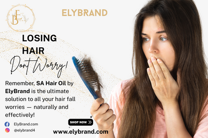 🌿 S.A Hair Growth Oil – Stronger, Longer & Shinier Hair Naturally! 🌿