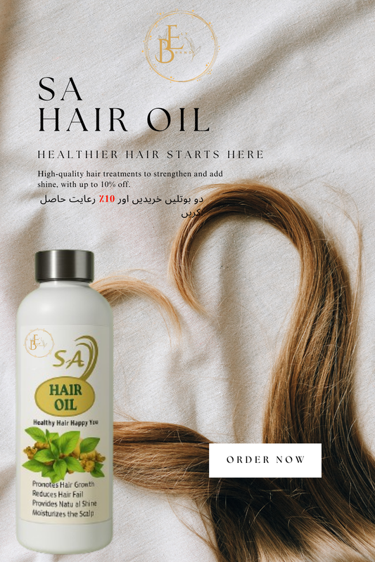 🌿 S.A Hair Growth Oil – Stronger, Longer & Shinier Hair Naturally! 🌿